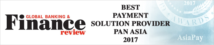AsiaPay received the Best Payment Solutions Provider Pan Asia 2017 Award from Global Banking & Finance Review in London.