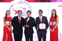  AsiaPay received the recognition of Inspirational Company at the BIZZ Awards 2017 by WORLDCOB in Dubai.