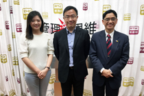 Mr. Joseph Chan is invited to be the guest of the radio program of RTHK.