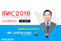 AsiaPay CEO Mr. Joseph Chan is invited to be a keynote speaker at the event of Indian Retail & e-Retail Congress 2018 in india.