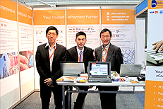 AsiaPay participated in the Sydney Internet Show, Joseph Chan
