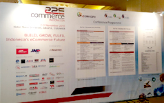 AsiaPay attended e2e Commerce Indonesia in Jakarta.