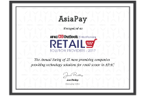 AsiaPay named one of the 25 Most Promising Retail Solution Provider 2017  by APAC CIO Outlook, Joseph Chan