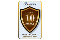 AsiaPay is pleased to be recognized being one of the Top 10 Most Trustworthy Companies 2020 by The CEO Views.