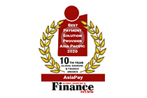 Global Banking & Finance Review Names AsiaPay Best Payment Solutions Provider Asia Pacific 2020.