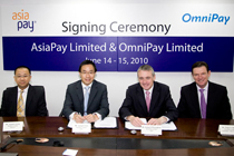 OmniPay Enters Merchant Processing Service Partnership with AsiaPay