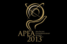 Joseph Chan wins Asia Pacific Entrepreneurship Awards 2013 - the Most Promising Entrepreneurship Award