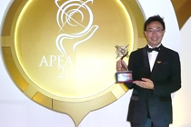 Joseph Chan wins Asia Pacific Entrepreneurship Awards 2013 - the Most Promising Entrepreneurship Award