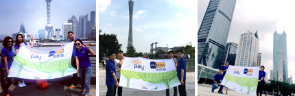 AsiaPay - 'Green Earth action' in China