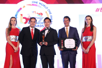 AsiaPay received the recognition of Inspirational Company at the BIZZ Awards 2017 by WORLDCOB in Dubai.