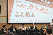 AsiaPay CEO Joseph Chan joined the panel discussion at the DragoNation Day 2019 in Hong Kong