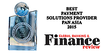 AsiaPay won the 2015 Best Payment Solutions Provider Pan Asia Award