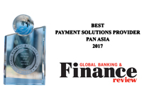 AsiaPay received the Best Payment Solutions Provider Pan Asia 2017 Award from Global Banking & Finance Review in London.